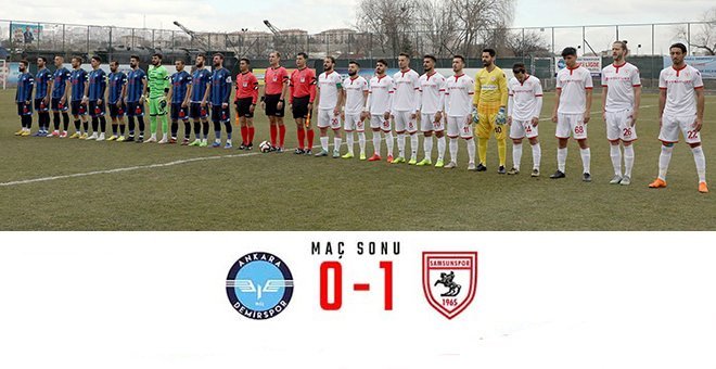 Ankara Demirspor – Yılport Samsunspor: 0 – 1