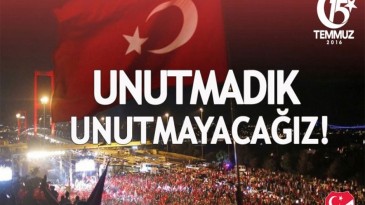 15 Temmuz’da Samsun Meydanlara İndi
