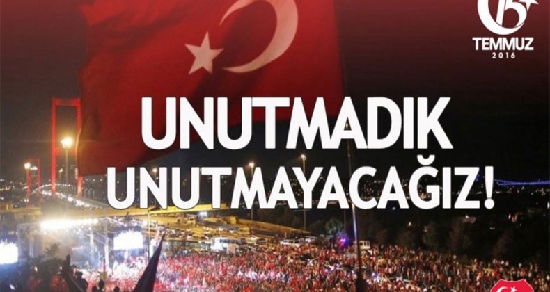 15 Temmuz’da Samsun Meydanlara İndi