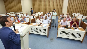 Canikli Muhtarlara ‘İmar Barışı” bilgisi
