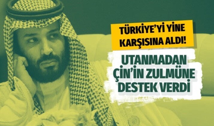 Veliaht Prens Selman’dan Çin’e skandal destek!