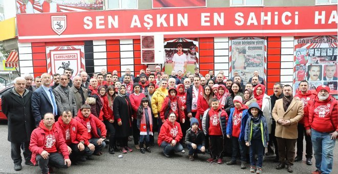 TOK, SAMSUNSPORLU AİLELER PLATFORMU İLE BULUŞTU
