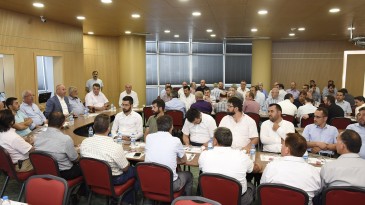Başkan Togar din görevlileri ile buluştu