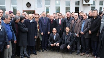 Demir ve Kılıç’a Bafra’da sevgi seli