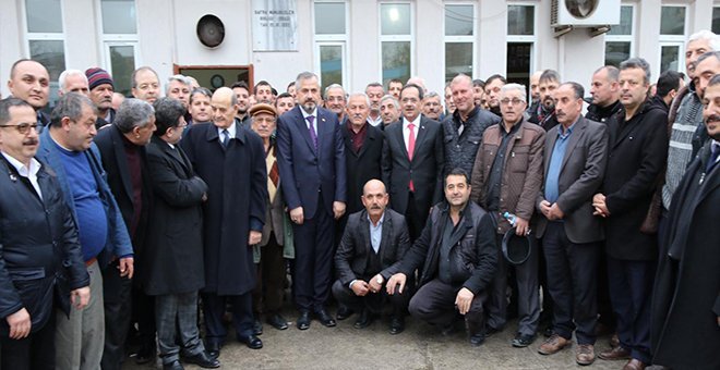 Demir ve Kılıç’a Bafra’da sevgi seli