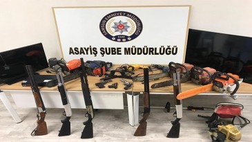 Samsun’da hırsızlara darbe vuruldu
