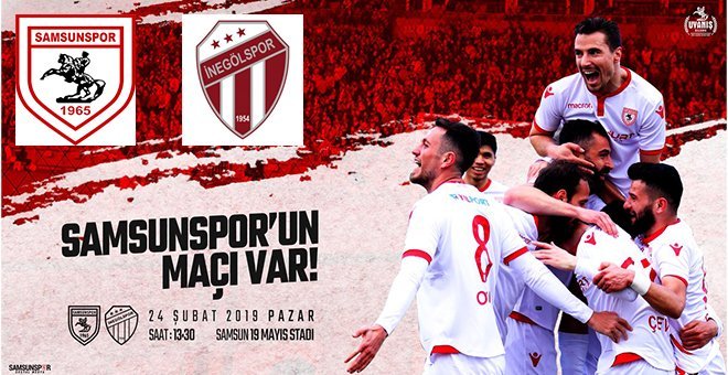 Yılport Samsunspor seriye devam etmek istiyor!