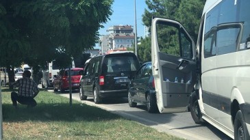 Samsun’da trafik felç oldu