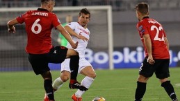 MİLLİ TAKIM İYİ BAŞLADI… ARNAVUTLUK- TÜRKİYE 0-2