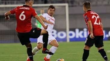 MİLLİ TAKIM İYİ BAŞLADI… ARNAVUTLUK- TÜRKİYE 0-2