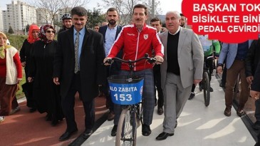 İLKADIM’DA KOŞU YOLU VE HAYAT PARKURU AÇILDI