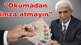 EMEKLİLERE UYARI: MAAŞINIZA SAHİP ÇIKIN!