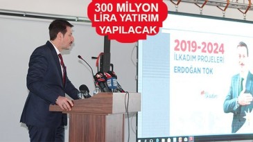BAŞKAN TOK: YENİ DÖNEM İÇİN MEGA PROJELER AÇIKLADI