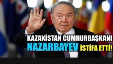 TÜRK DÜNYASININ ‘AKSAÇLI LİDERİ’ İSTİFA ETTİ!