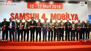 4.MOBİLYA VE DEKORASYON FUARI AÇILDI