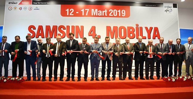 4.MOBİLYA VE DEKORASYON FUARI AÇILDI