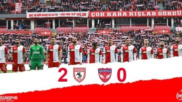 YILPORT SAMSUNSPOR – NİĞDE ANADOLU F.K A.Ş.: 2-0