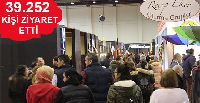 TÜYAP SAMSUN 4. MOBİLYA VE DEKORASYON FUARI BÜYÜK İLGİ GÖRDÜ