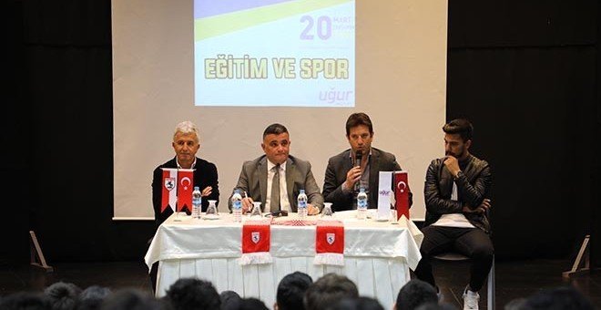 AZTOPAL VE UYAR ÖĞRENCİLERLE BİR ARAYA GELDİ