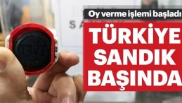 Türkiye 31 Mart Yerel Seçimleri için sandık başında!