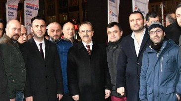 BAŞKAN ŞAHİN: ATAKUM’A HİZMET İÇİN GELİYORUZ