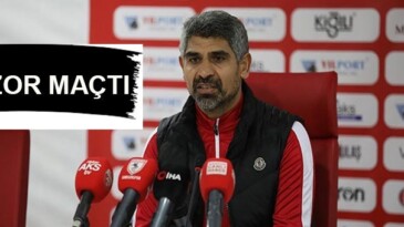 YILPORT SAMSUNSPOR TEKNİKDİREKTÖRÜ İSMET TAŞDEMİR’DEN AÇIKLAMA