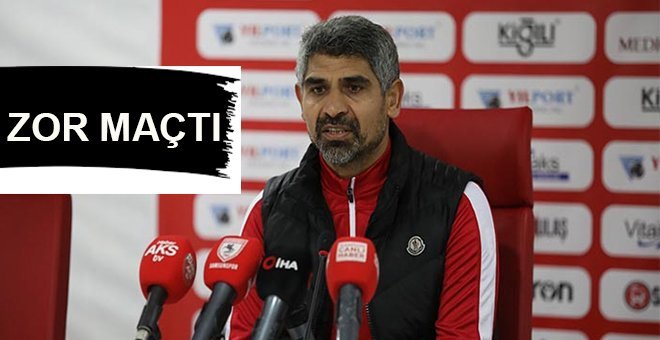 YILPORT SAMSUNSPOR TEKNİKDİREKTÖRÜ İSMET TAŞDEMİR’DEN AÇIKLAMA