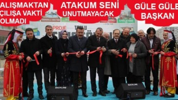 Başkan Taşçı toplu açılışlar ile veda etti