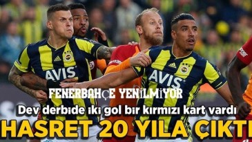 FENERBAHÇE 1 GALATASARAY 1