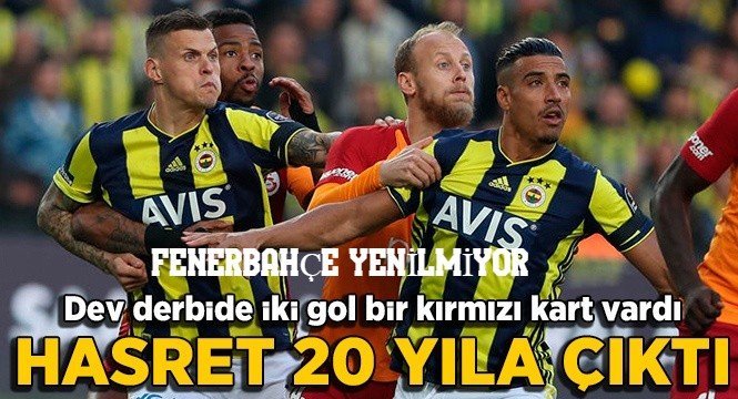 FENERBAHÇE 1 GALATASARAY 1