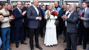 Başkan Togar’a coşkulu karşılama