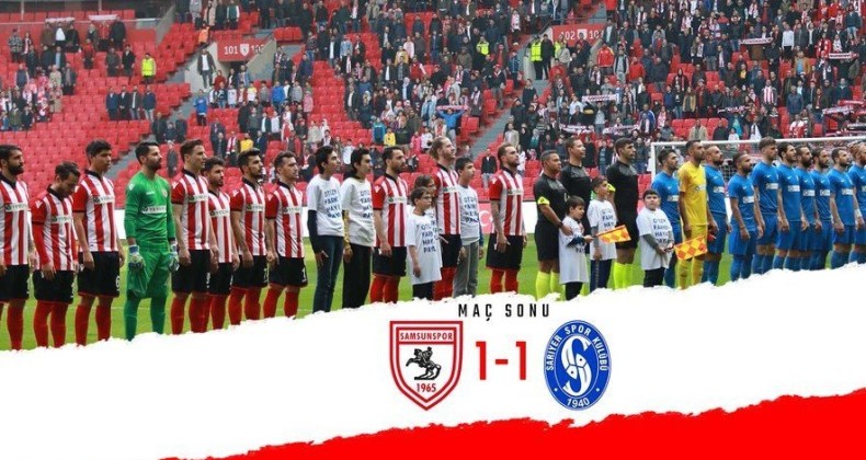 YILPORT SAMSUNSPOR – SARIYER: 1 – 1