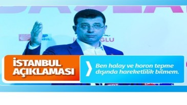 İmamoğlu: “Hep birlikte hizmet edelim”