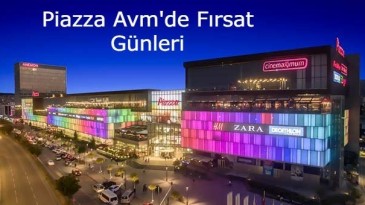 Piazza Avm’de sezonun ‘indirim günleri’ başladı