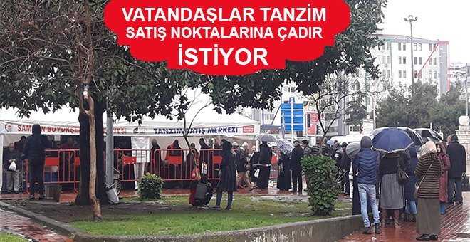 Vatandaş Tanzim’e akın etti!