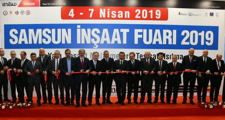 ‘Samsun İnşaat Fuarı 2019′ açıldı