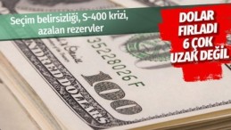 Dolar Merkez’in rezervleri sonrası yükselmeye başladı