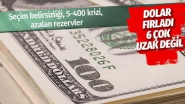 Dolar Merkez’in rezervleri sonrası yükselmeye başladı