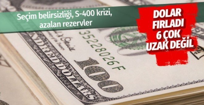 Dolar Merkez’in rezervleri sonrası yükselmeye başladı