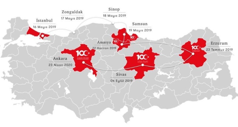 Cumhurbaşkanı Erdoğan 100.Yıl Logosu’nu belirledi
