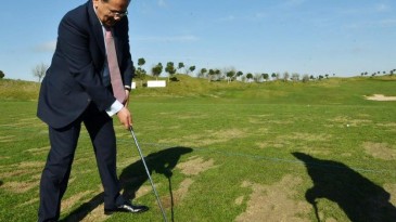 Başkan Demir Samsun Golf Kulübünde!