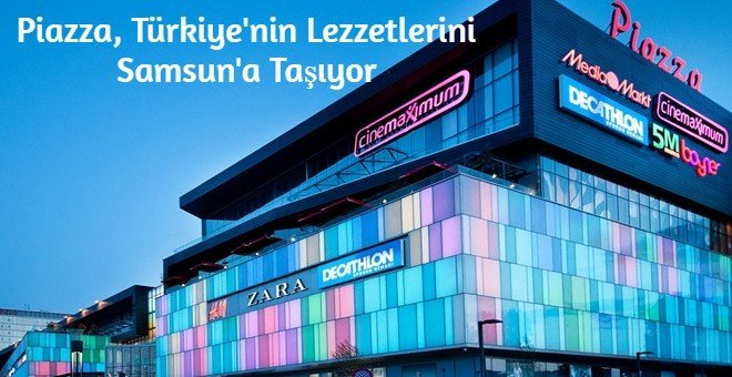 Piazza Yöresel Ürünler Pazarı 1 Mayıs’ta başlıyor