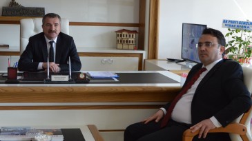 Kaymakam Yılmaz’dan Havza Belediye Başkanı Özdemir’e ziyaret