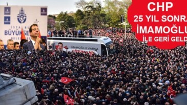 İmamoğlu İlk icraatını açıkladı