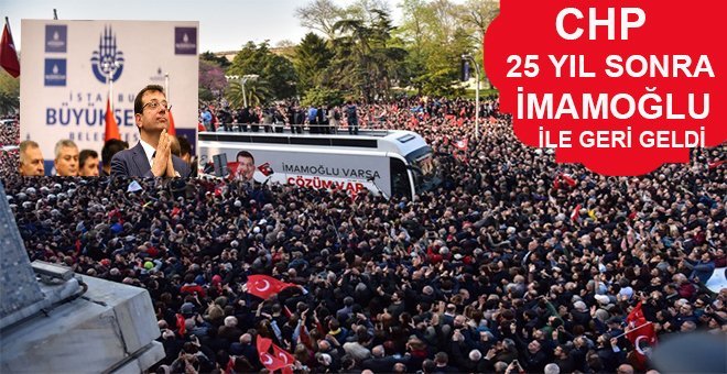 İmamoğlu İlk icraatını açıkladı