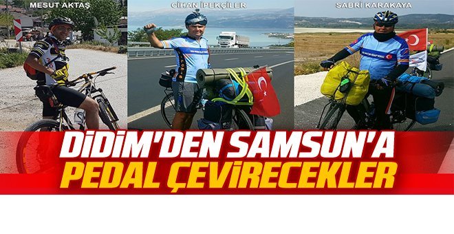 Yola çıktılar!
