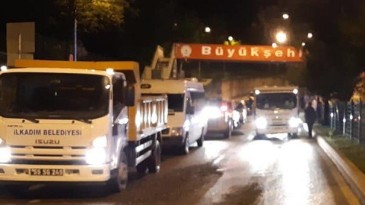 İlkadım Belediyesi sel baskınlarına karşı seferber oldu