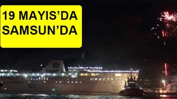 Temsili Bandırma Vapuru Samsun’a hareket etti