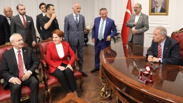Kılıçdaroğlu ve Akşener Başkan Demirtaşı ziyaret etti!