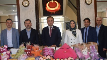Cerablus’taki Çocukların Bayram Hediyeleri Samsun’dan